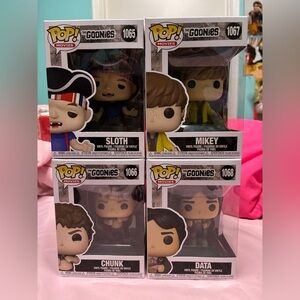 THE GOONIES FUNKO POPS SET OF 4